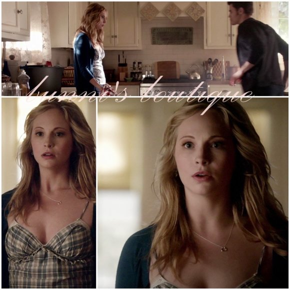 Caroline Forbes Ralph Lauren Denim & Supply Plaid Camisole The Vampire Diaries - Picture 7 of 7